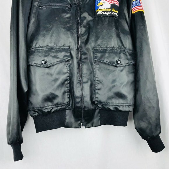 SNAP-ON Tools Vintage Jacket Mens MEDIUM 1970 Larg - Picture 6 of 8